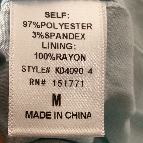 Altar’d State Light Blue Floral Dress Sz M - Picture 8 of 8